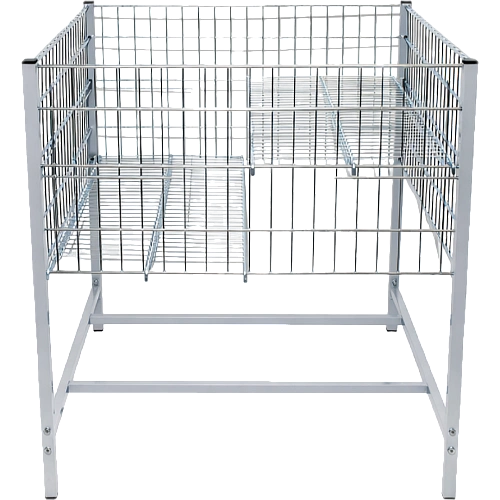 Манеж для распродаж с регулируемым дном/Глубокое дно-600мм/ 1200х800х800мм, о.+9006 | Smep